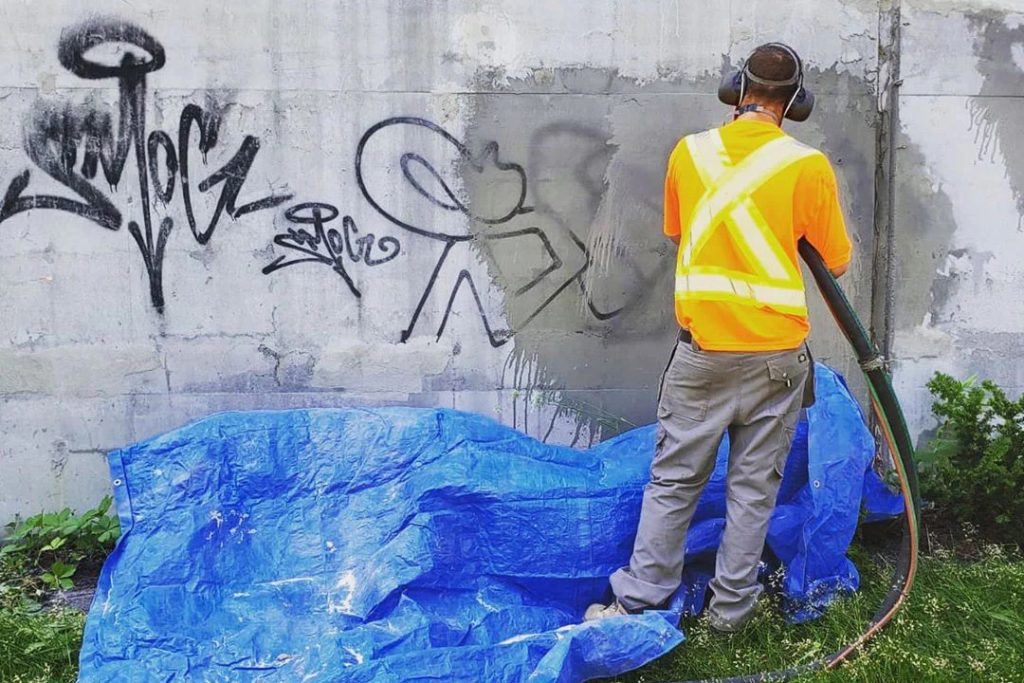 Effective Graffiti Clean Up Restoring Surfaces with Precision