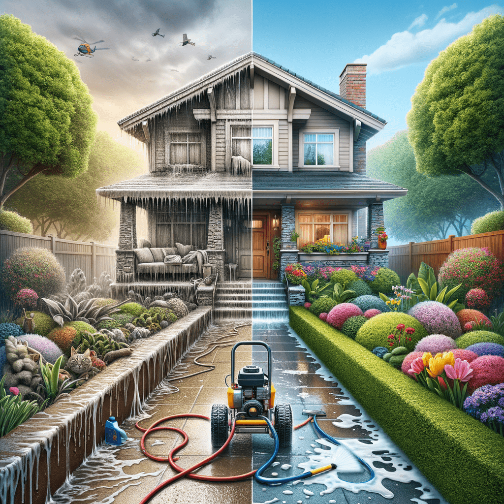 Transforming Your Home's Curb Appeal: The Magic of Pressure Washing